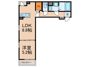 メゾン　エスポワールの物件間取画像